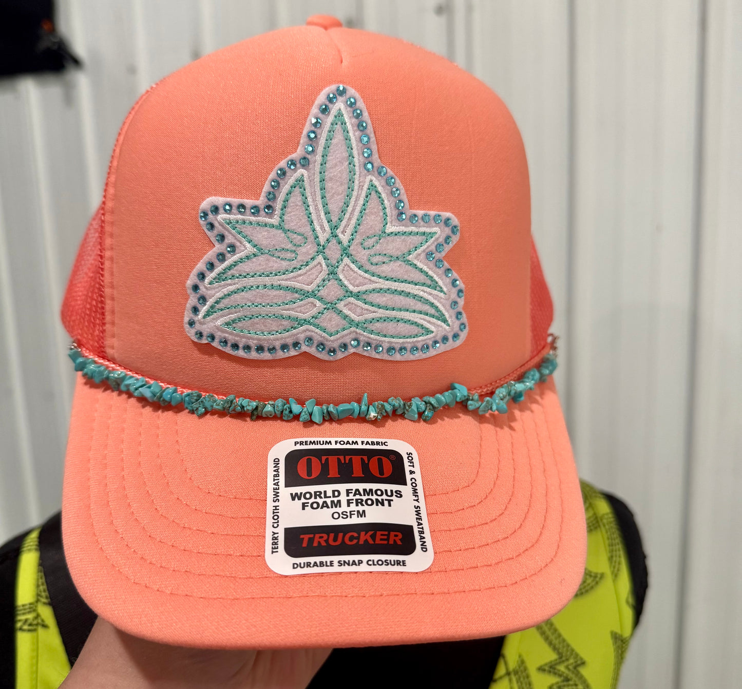 Boot Stitch Trucker Hat
