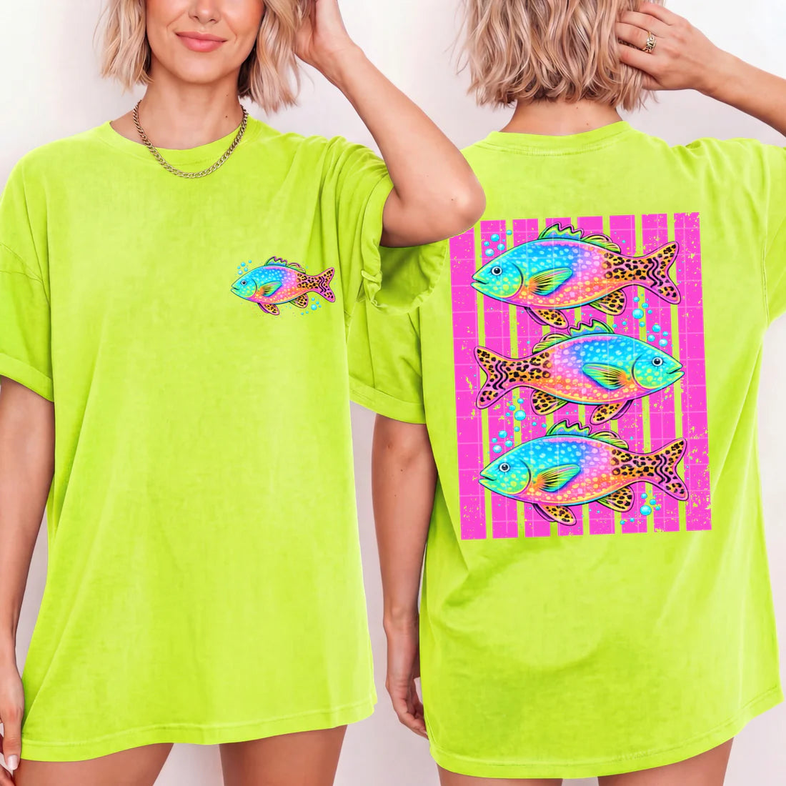 Vibrant Fish Tee