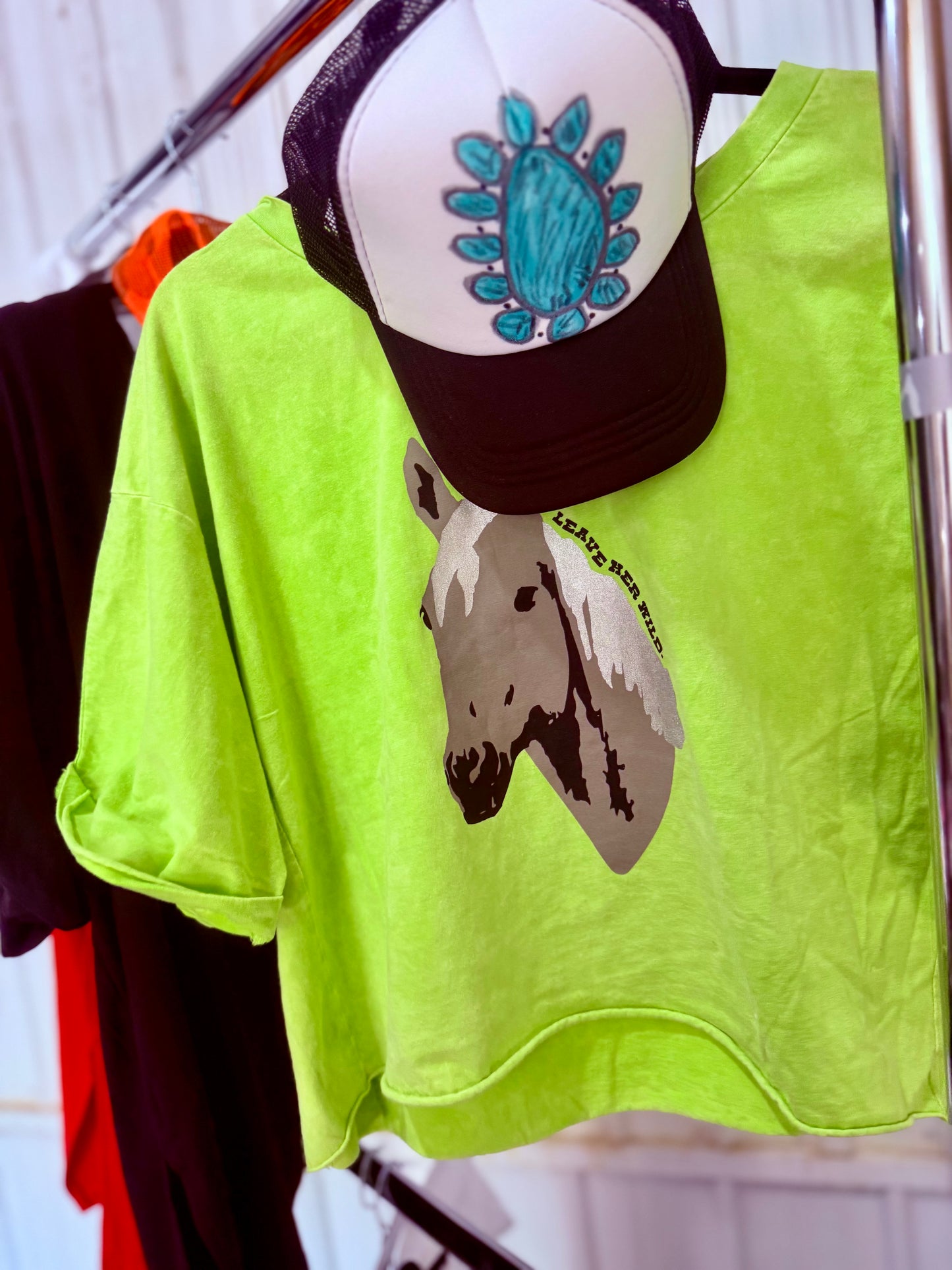 Leave Her Wild Crop Tee