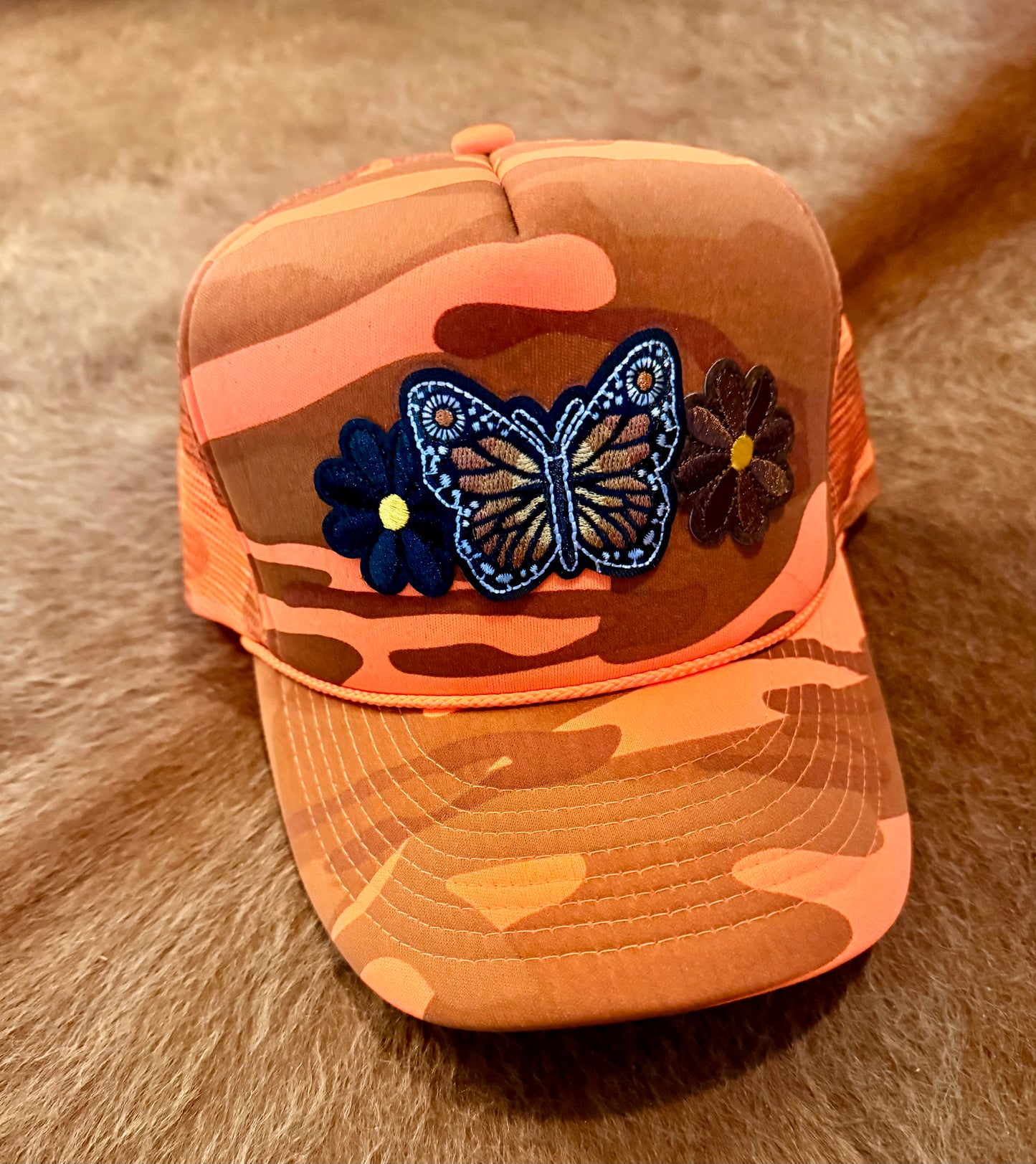 Wildflower Camo Trucker