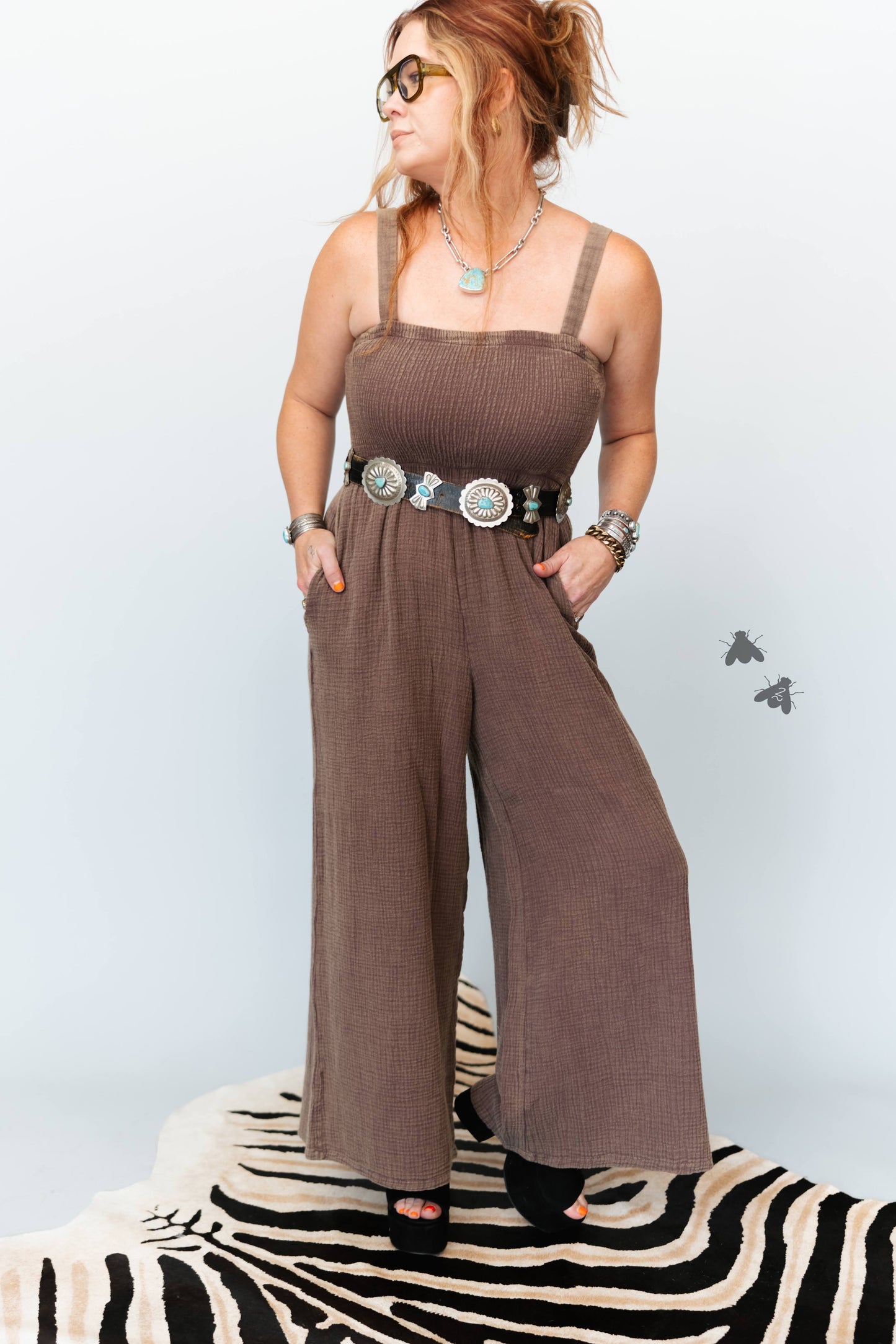 THE SUNDAY RANCHERS romper