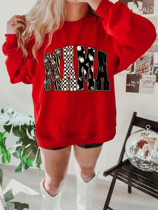 Zebra 8 ball MAMA crew