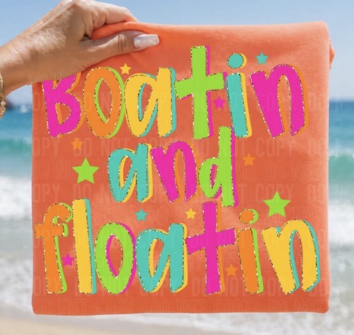 Boatin Tee