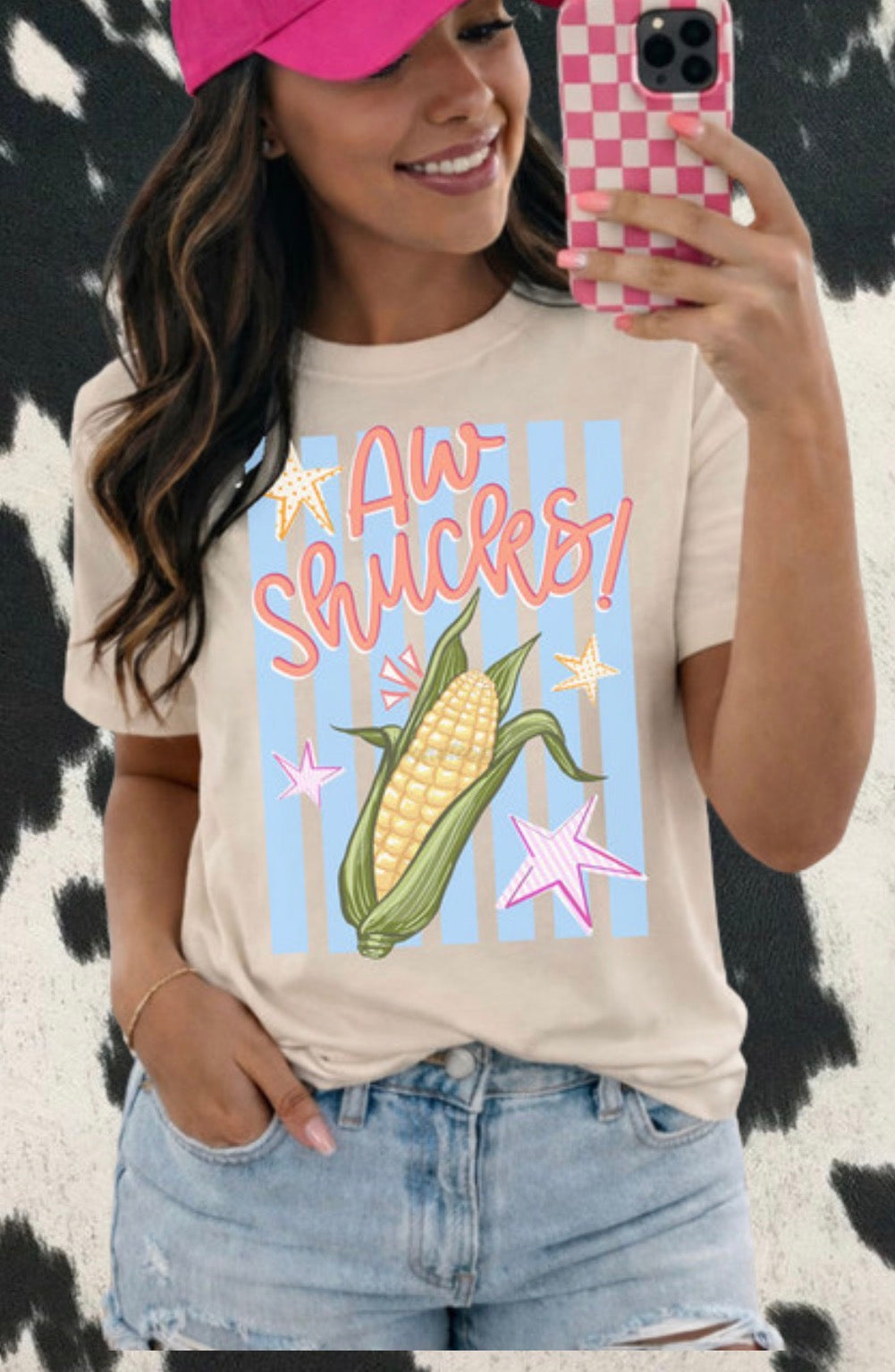 Aw Shucks Tee.