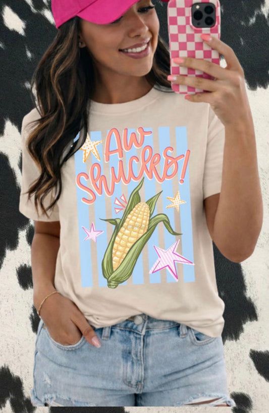 Aw Shucks Tee.