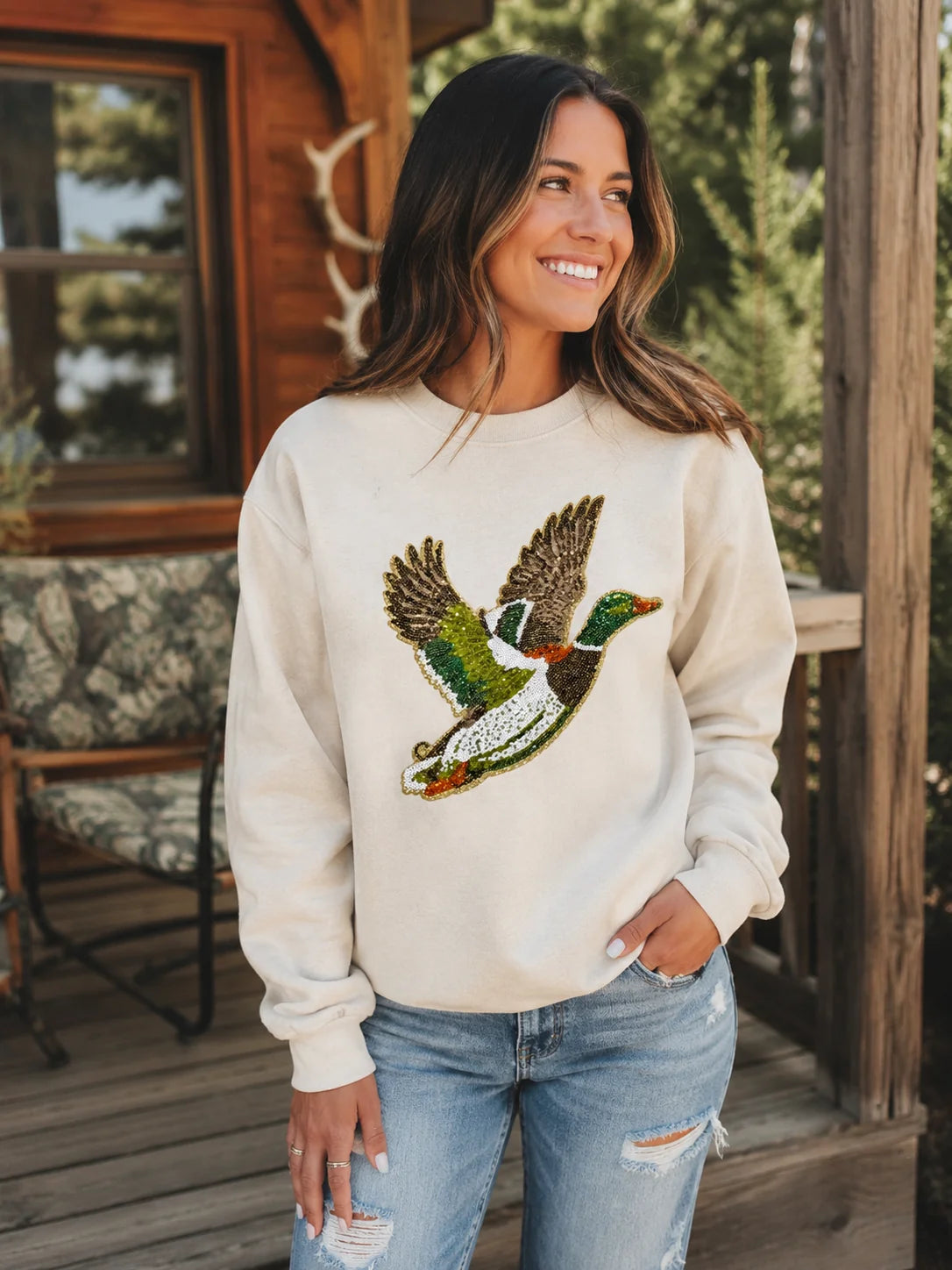 Wildlife Sequin Patch Crews