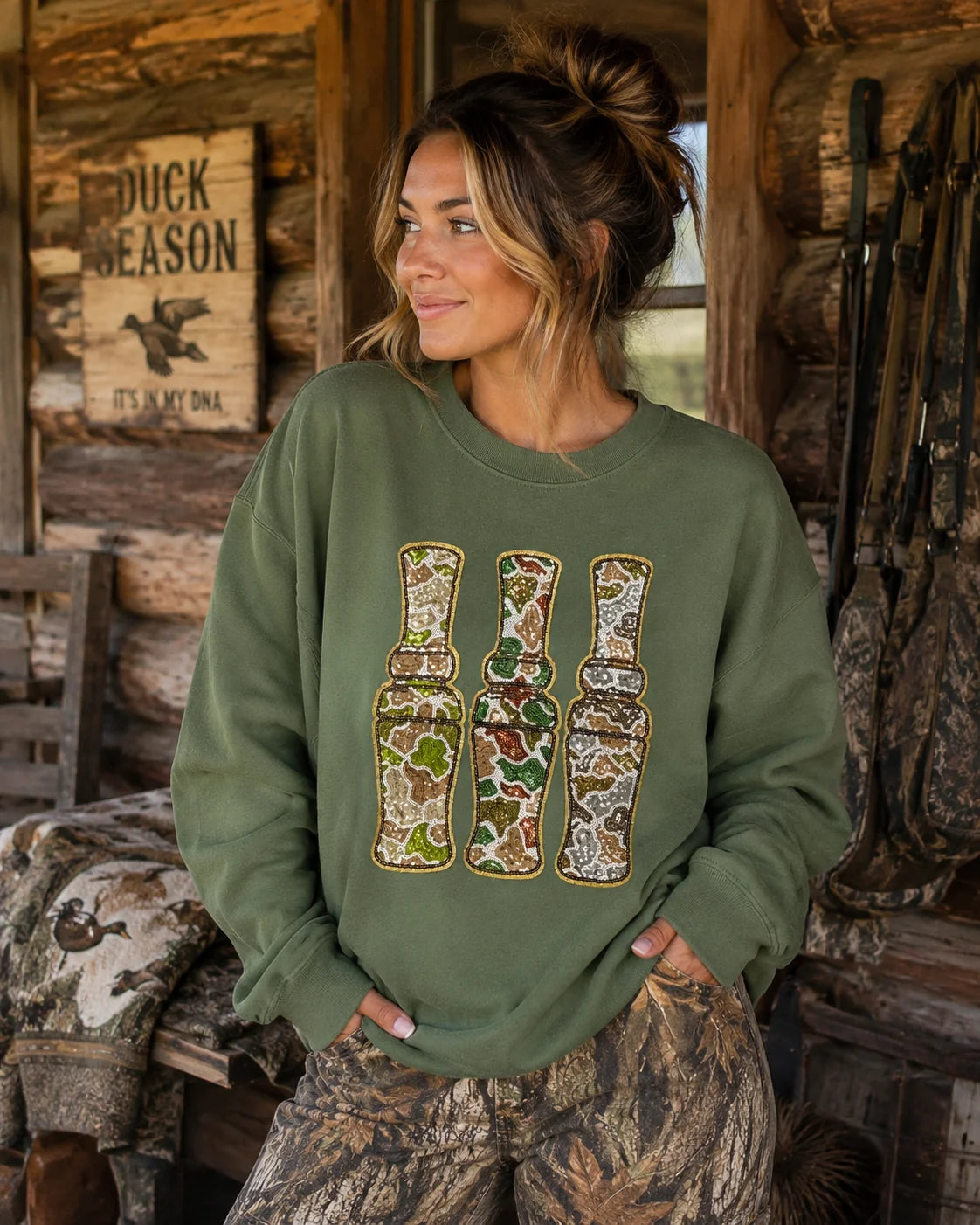Wildlife Sequin Patch Crews