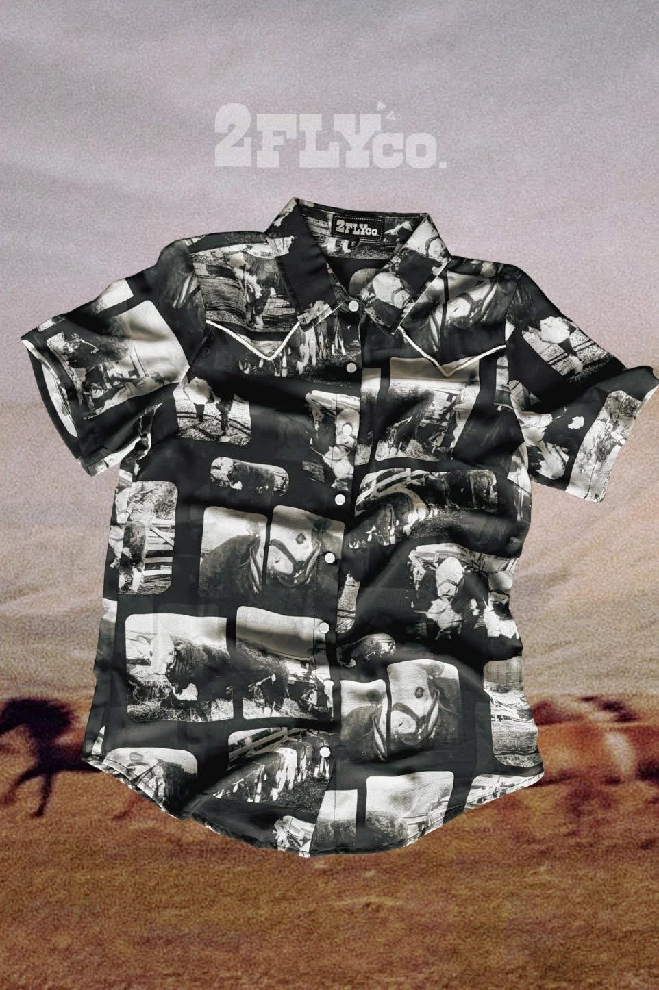 HEREFORD button up
