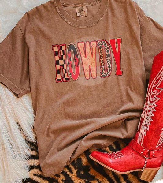 Howdy Western Graphic Tee & Crewneck