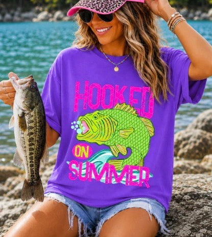 Hooked on Summer Tee
