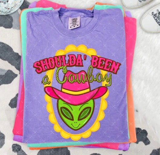 Shoulda Been a Cowboy Tee