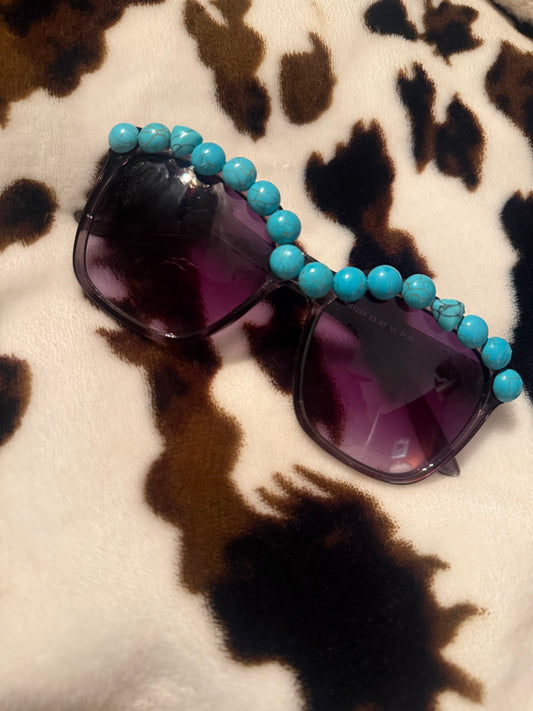 Cowgirl Luxe Turquoise Sunnies