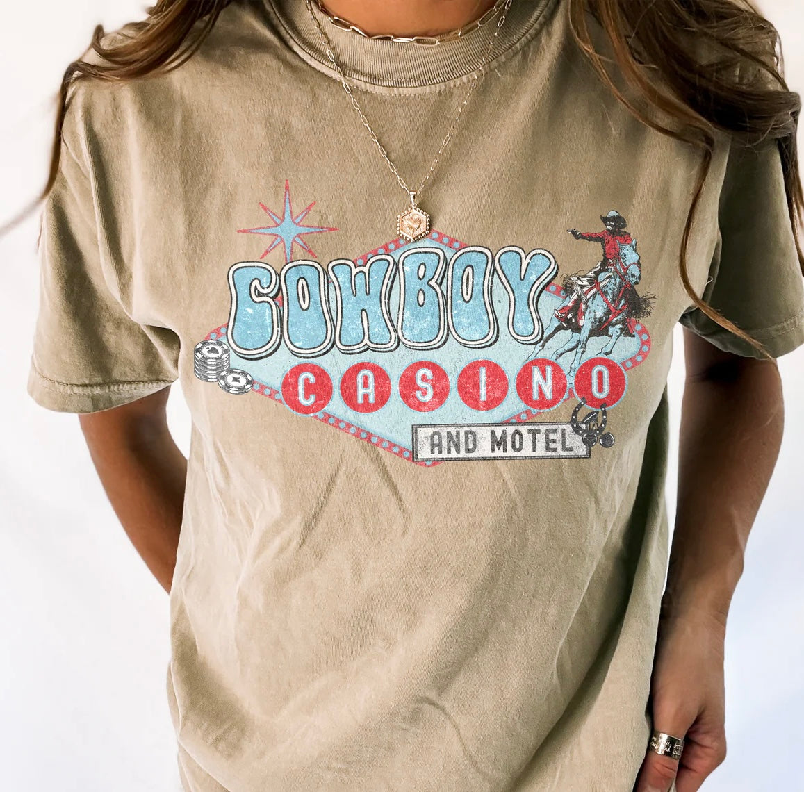 Cowboy Casino Tee