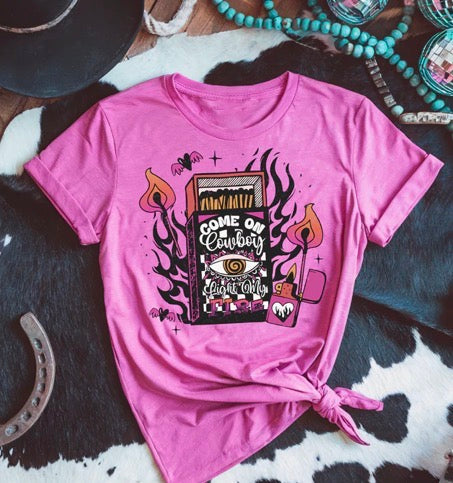 Come on Cowboy tee