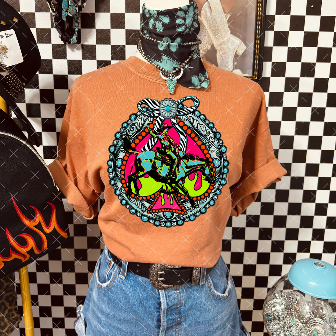 Neon Rodeo Dreams Tee
