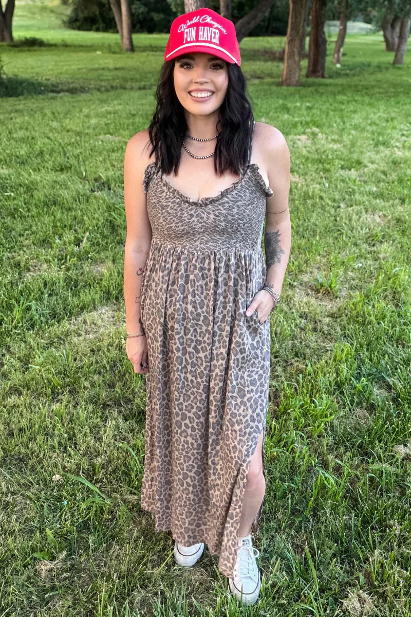 SPOTTED WILD DRESS