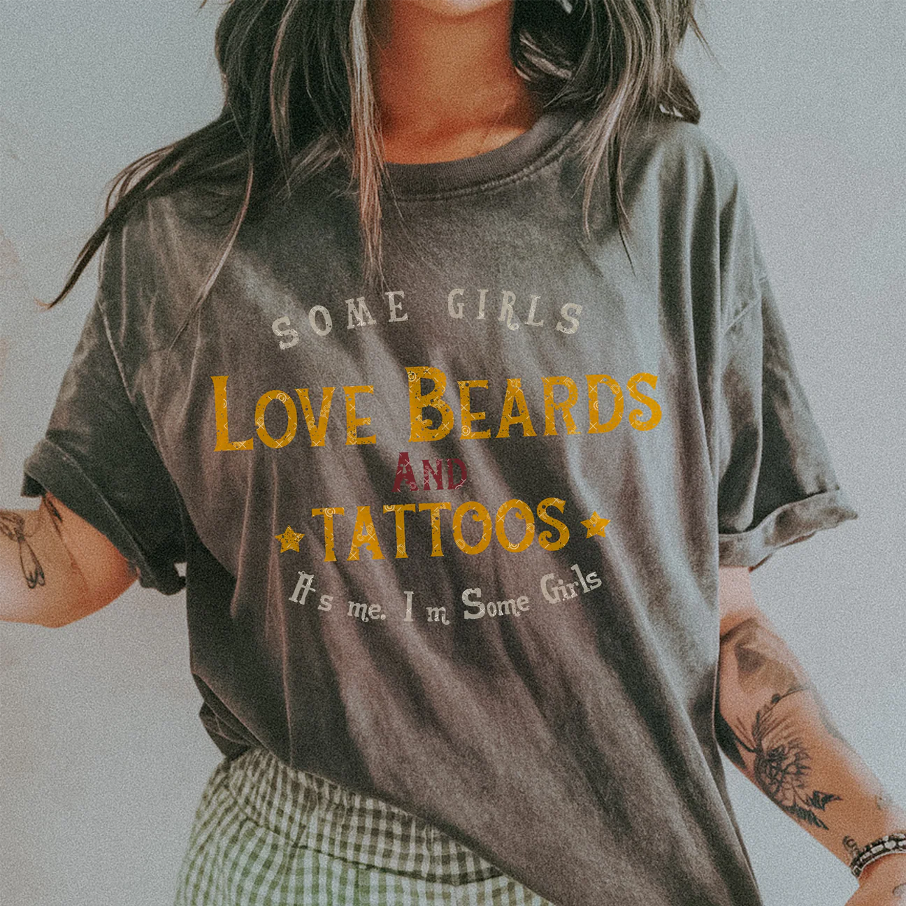Beards & Tattoos Tee