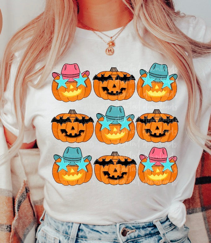 Cowboy Pumpkins Tee