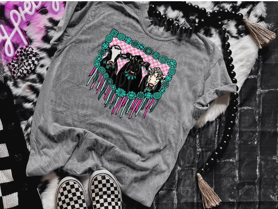 Boujee Cow Tee