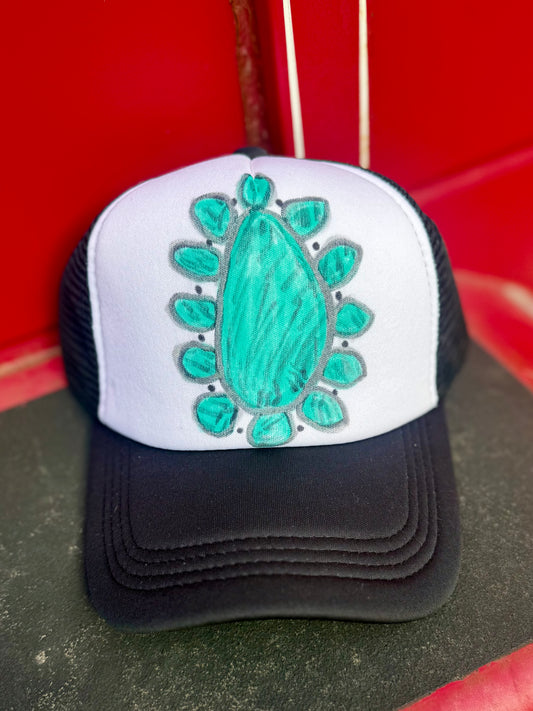 Turquoise Dreamin’ Trucker