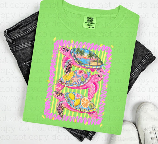 Tropical Turtle Paradise Tee