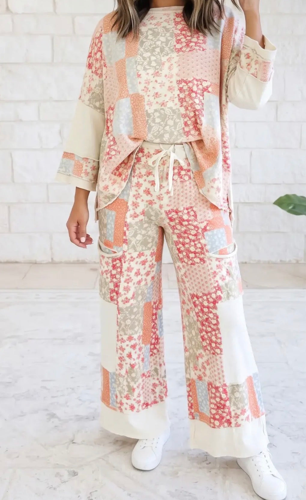 Floral Patchwork Comfy Set