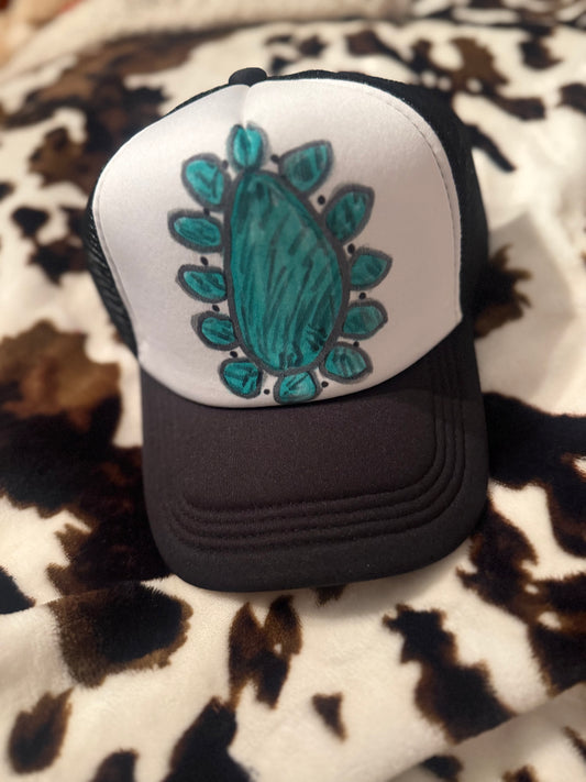 Turquoise Dreamin’ Trucker