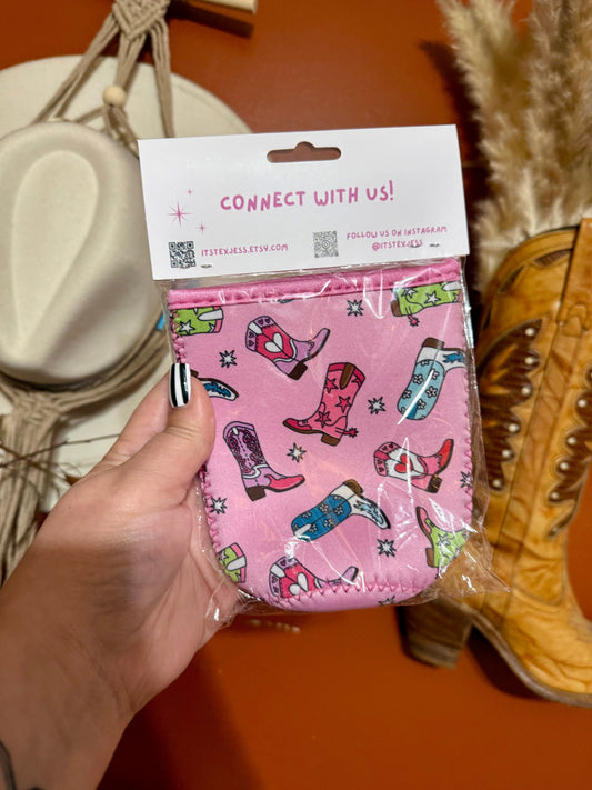 Iced Drink Sleeves – Western, Floral & Halloween Prints