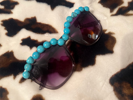 Cowgirl Luxe Turquoise Sunnies