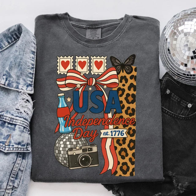 Vintage 1776 Days Tee