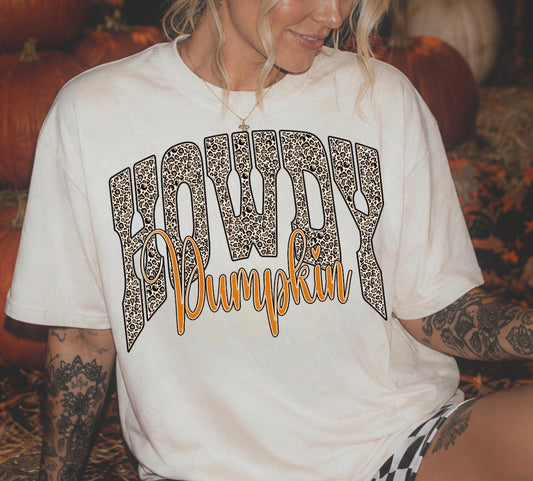 Howdy Pumpkin Tee