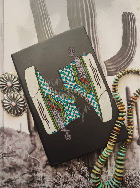 Checkered Out Hardcover Journal