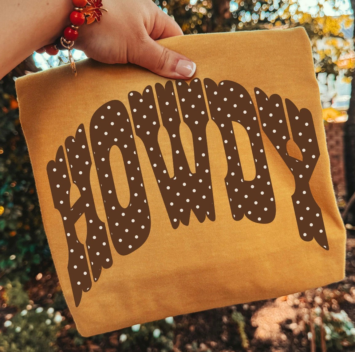 Polka Dot Howdy Tee