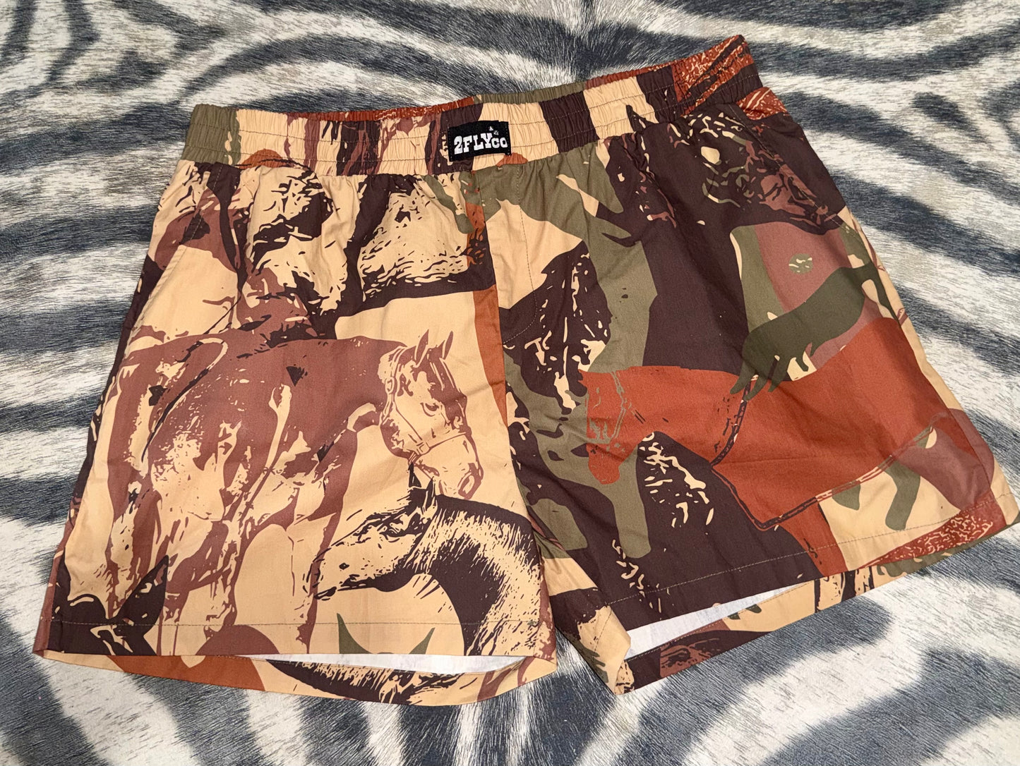 Horse'n around boxer shorts