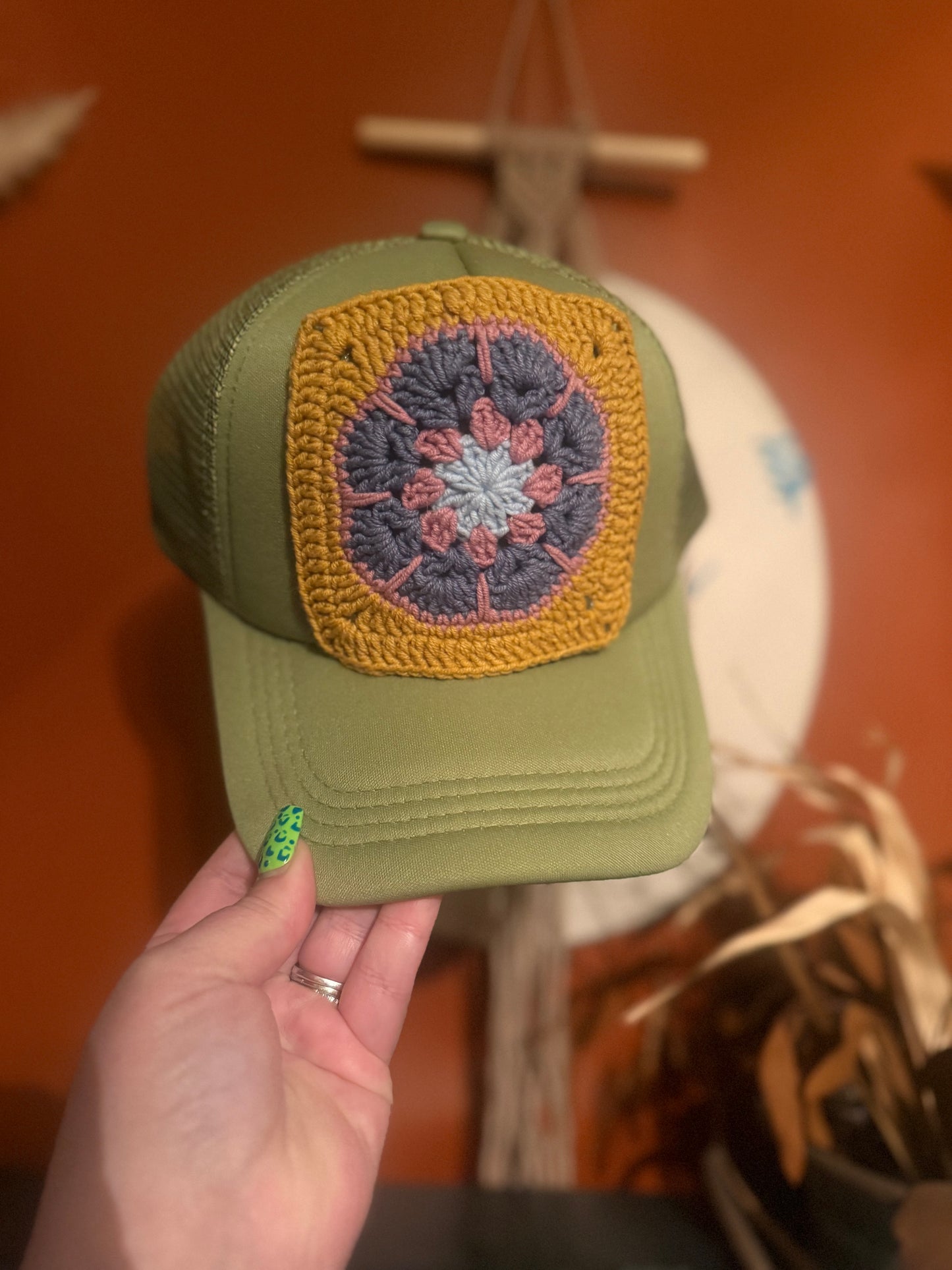 Pre Order - THE FAMOUS GRANNY SQUARE PATCH HAT!