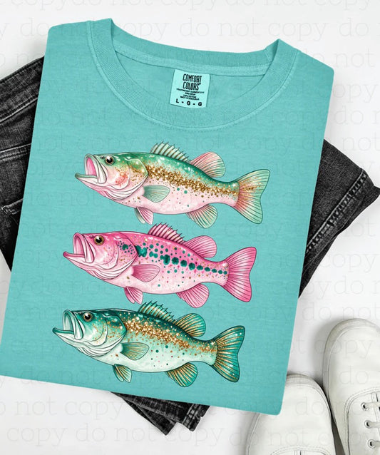 Glitter Fish Tee