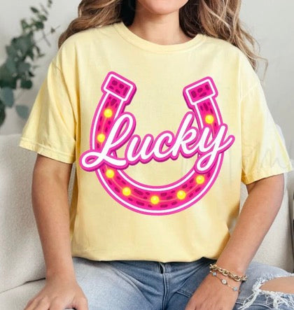 Lucky Neon Tee