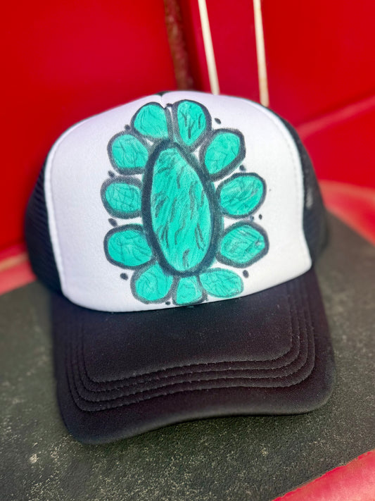 Turquoise Dreamin’ Trucker