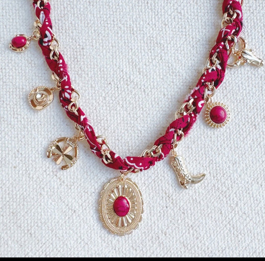 Bandana Scarf Necklaces