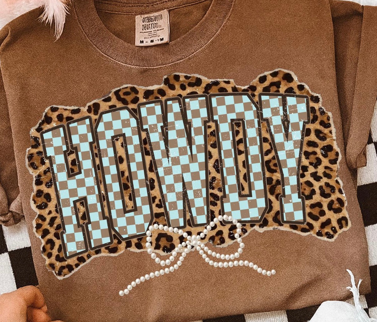 Leopard Howdy Tee