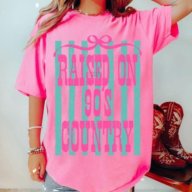 Raised on 90s Country Tee