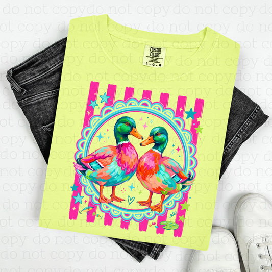 Neon Duck Duo Tee