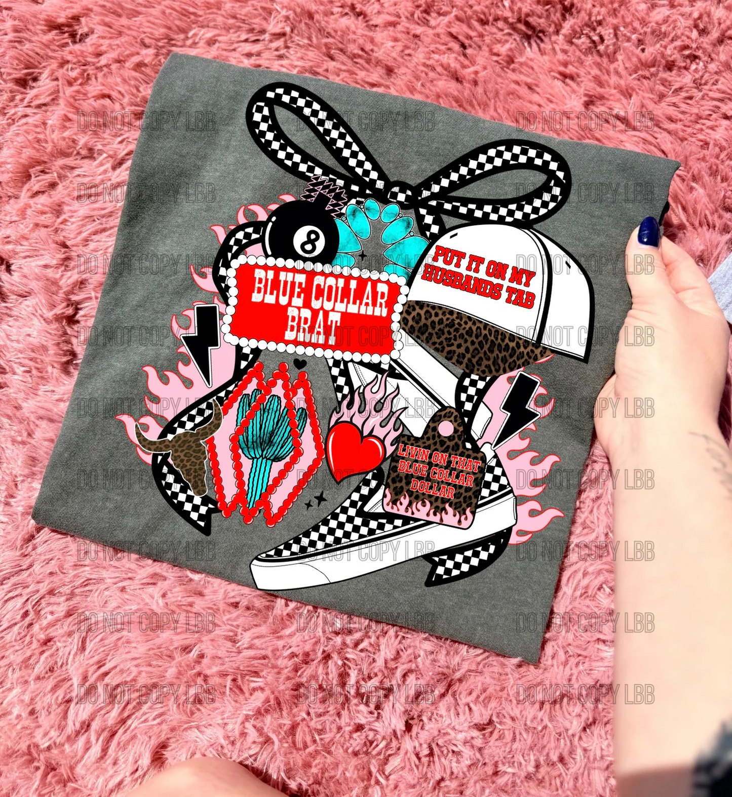 Blue Collar Brat Tee