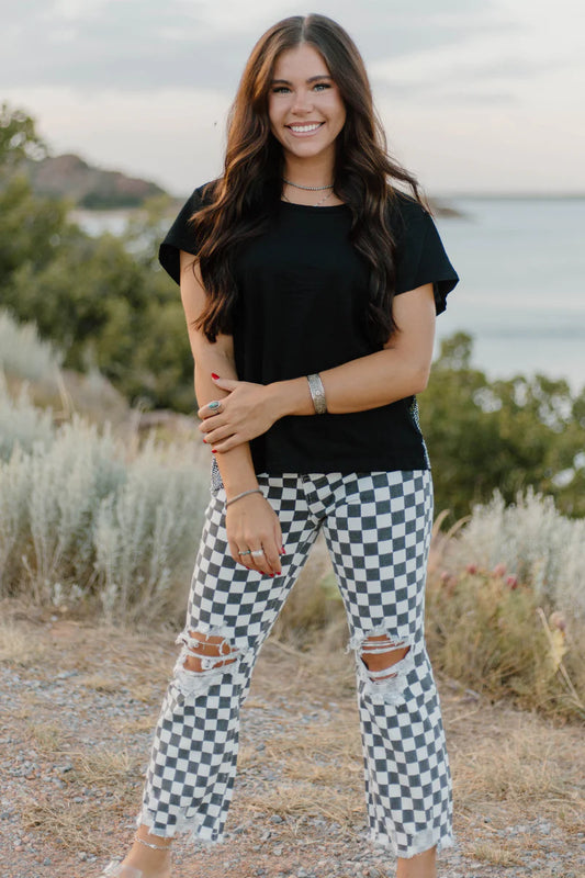 ROUND THE TRACK JEANS