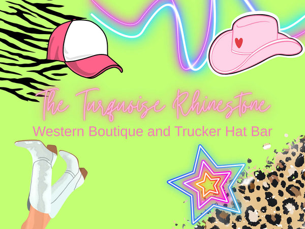 The Turquoise Rhinestone